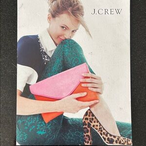 NWT J.Crew Jewel Neck Navy Crepe Top with Embellished Collar